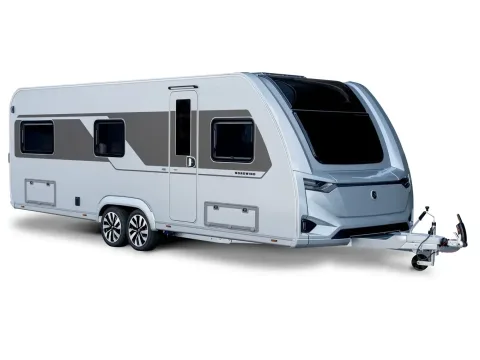 Sølv-metallic Knaus Nordwind